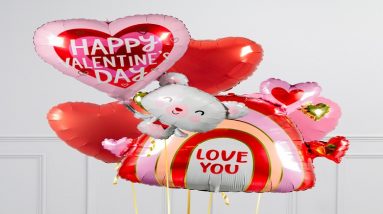 Valentine's Day balloons