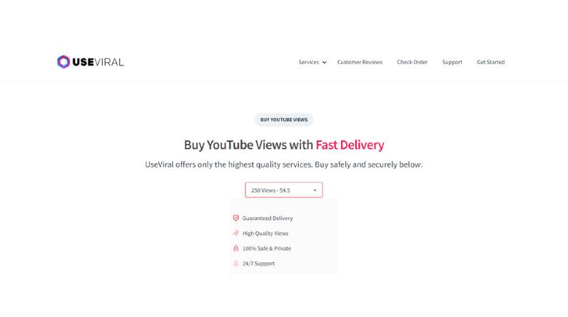  UseViral- Buy Real, Non-Droppable, and Cheap YouTube Subs and Views