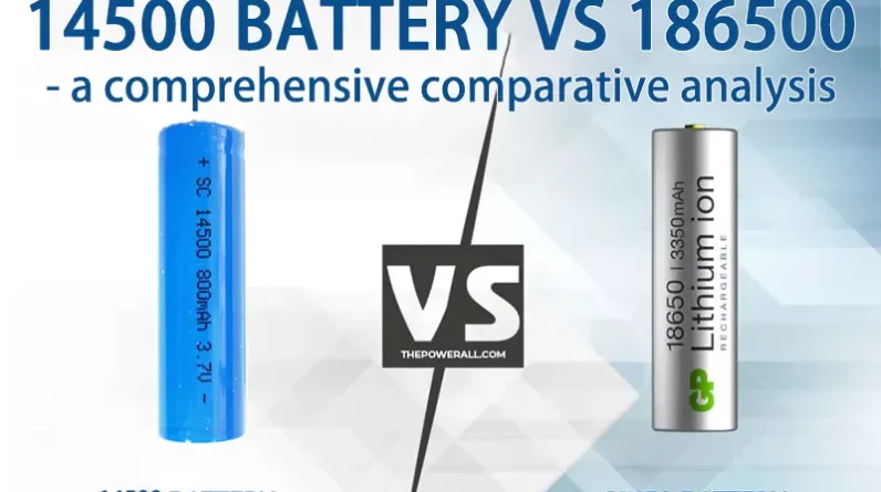 18650 vs. 14500 battery